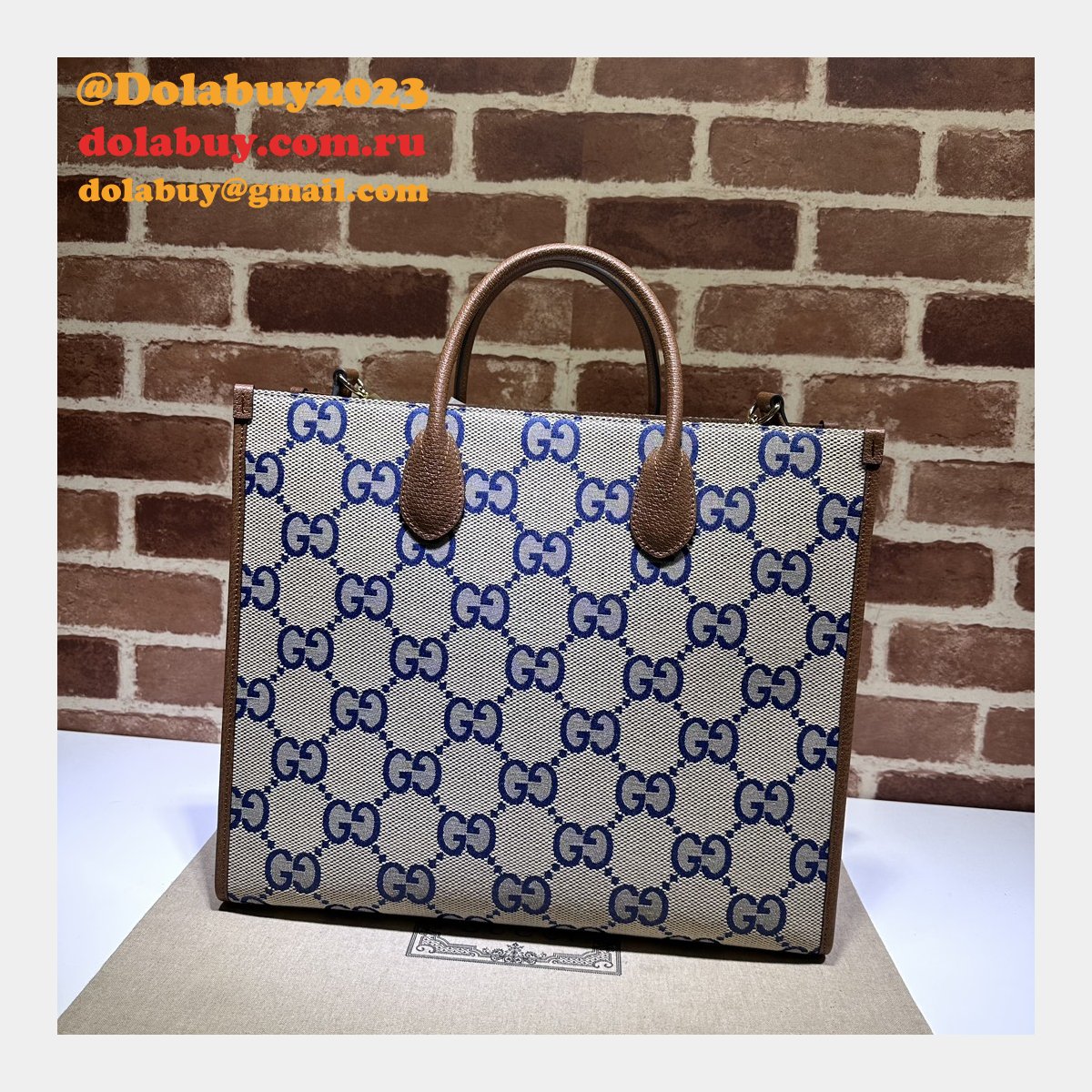 Gucci Jumbo GG tote 678839 Perfect High Replica Designer Bag