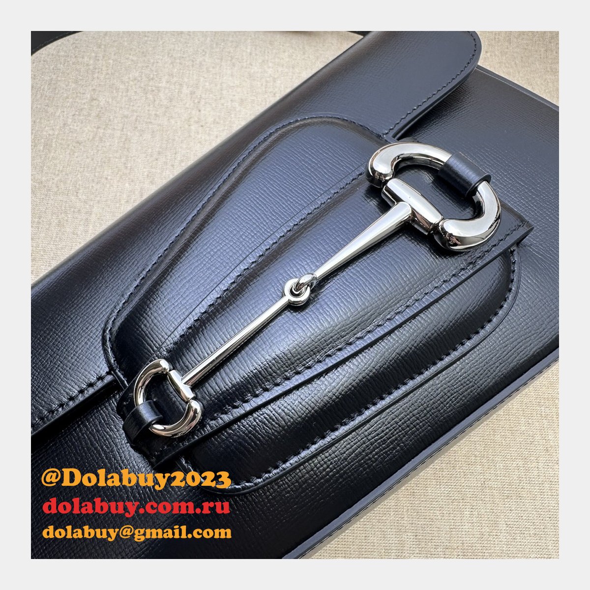 Gucci Copy Horsebit 1955 764155 Shoulder 1:1 Mirror Bag