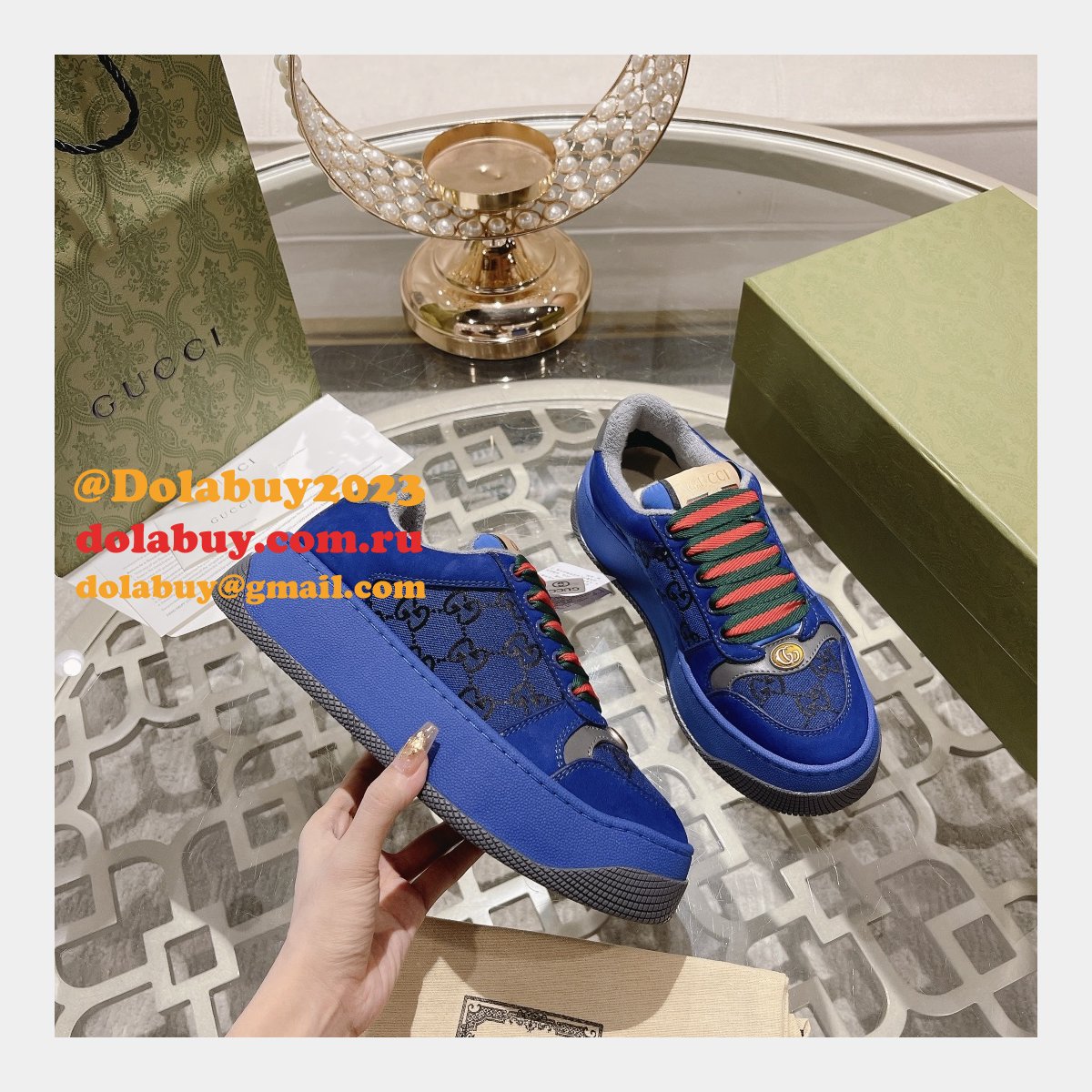 Wholesale MEN''S SCREENER GG SNEAKER