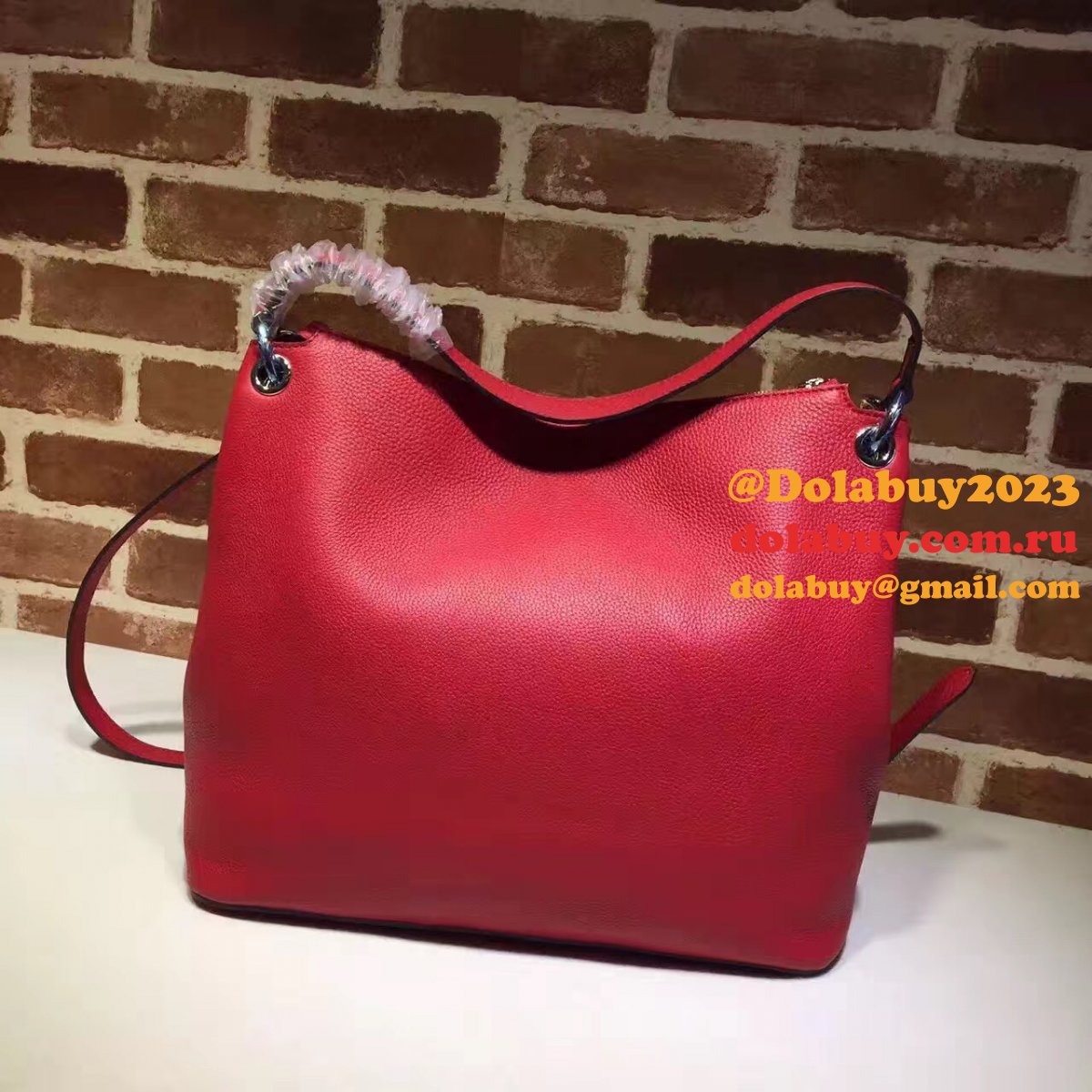 Replica Gucci Luxury Shoulder Soho Leather Hobo 408825 Bag