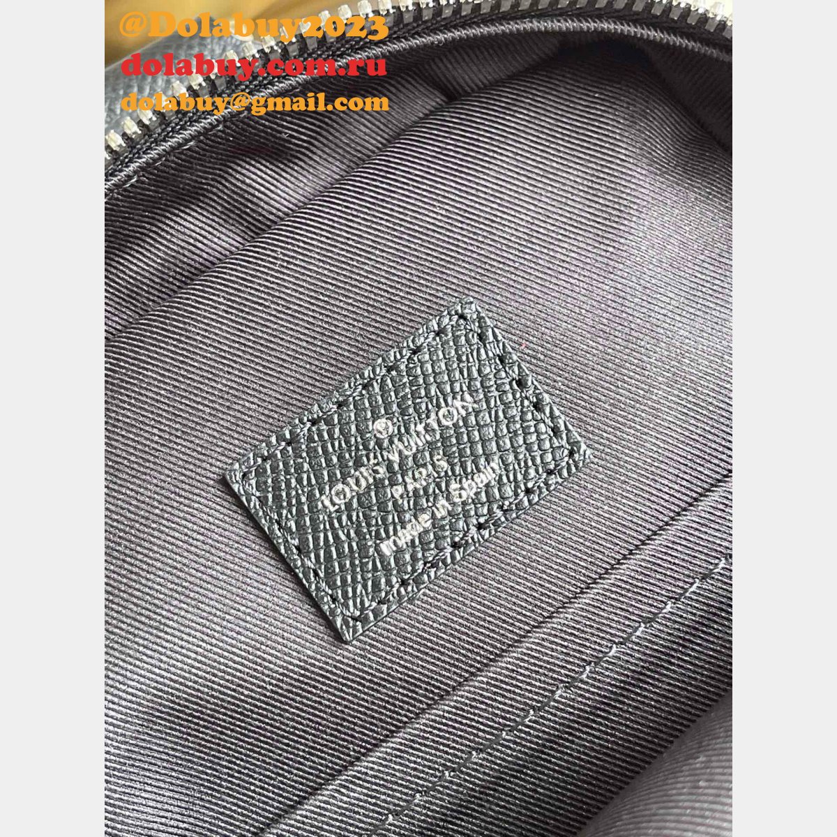 Louis Vuitton Fake Outdoor Slingbag K45 M30741 Black Bags