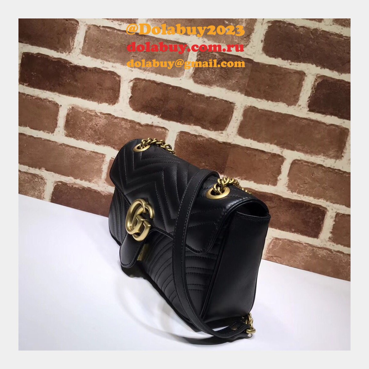 Gucci GG Marmont Replica 443497 Ladies Shoulder Bag