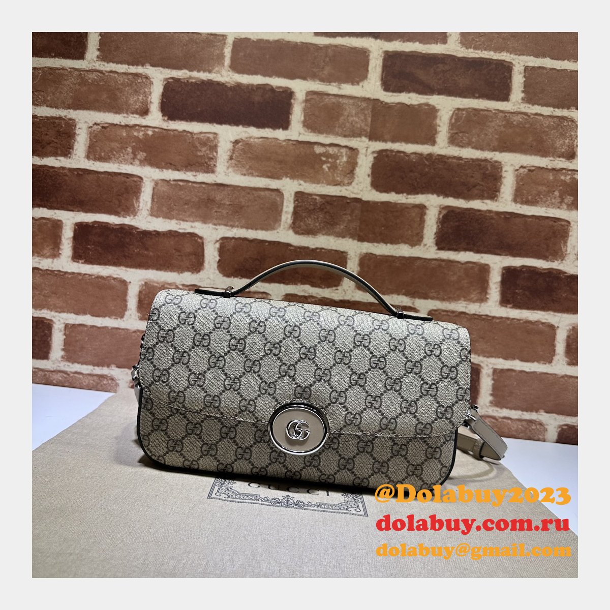 Gucci Designer 739721 Petite GG Crossbody shoulder High Quality Fake Bag