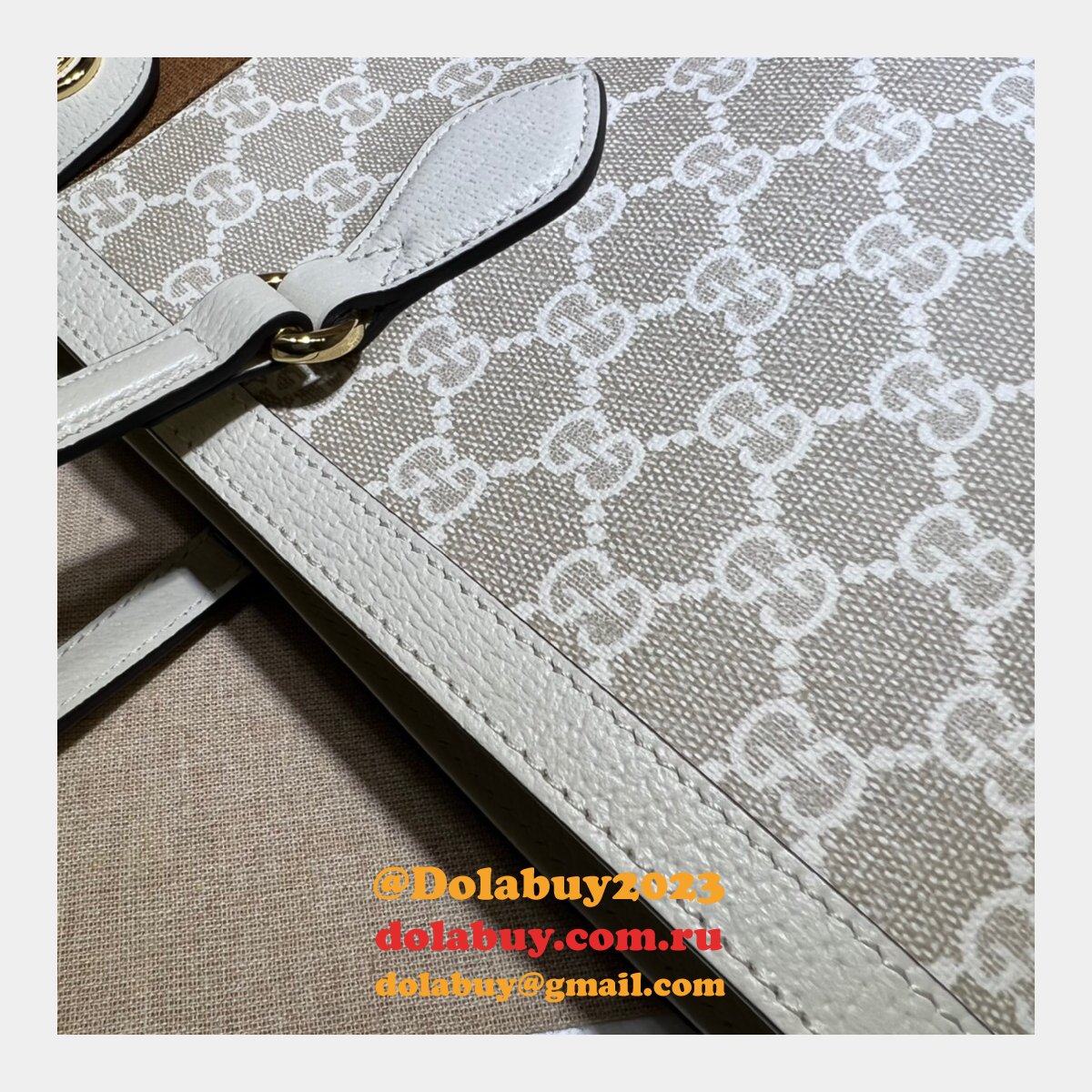 Gucci 631685 Fake Luxury Ophidia GG medium tote
