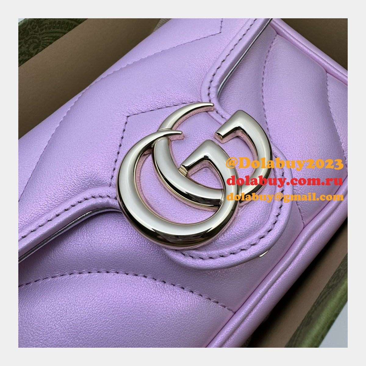 Perfect 476433 GG Marmont Super Gucci 7 Star Inspired Bag