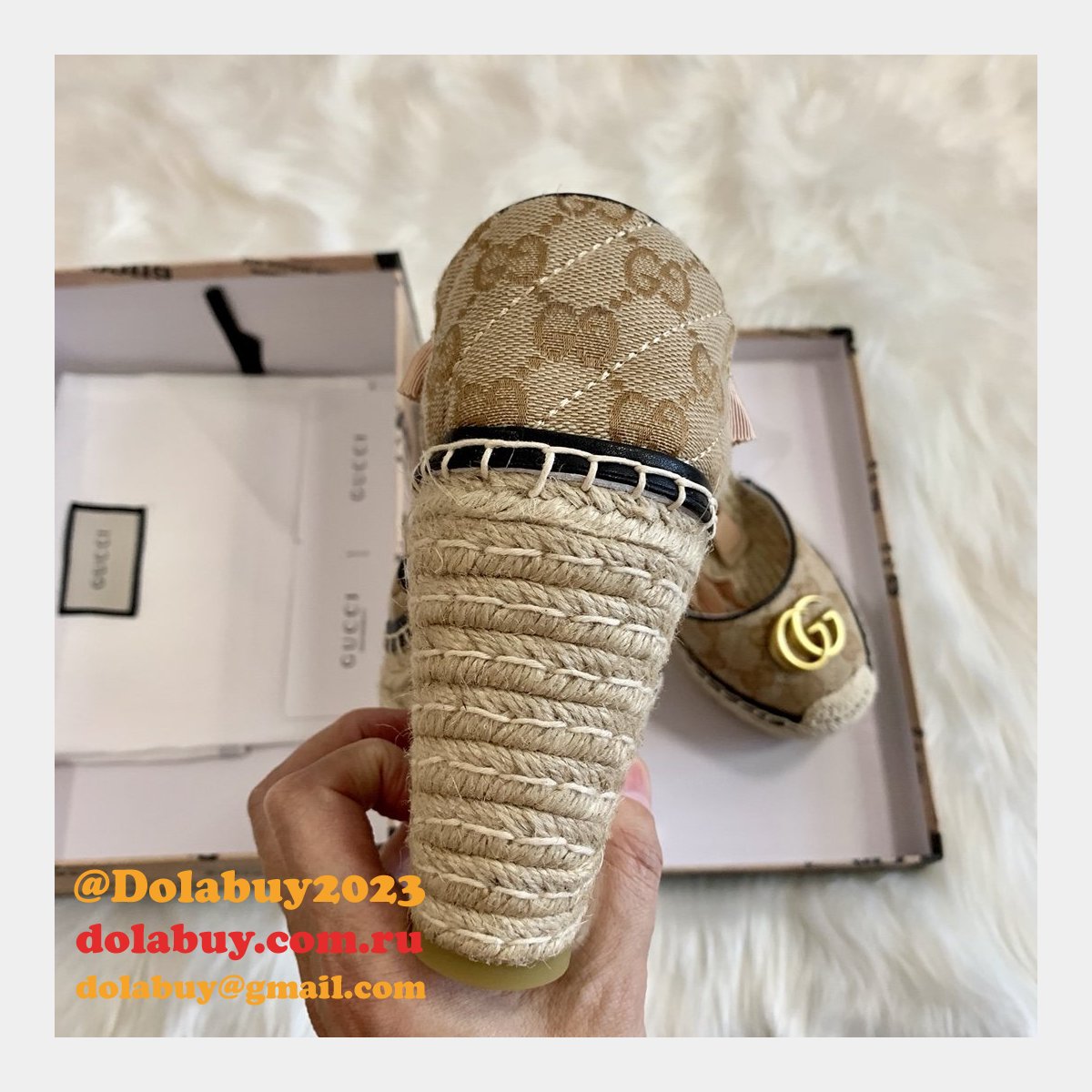 Cheap Gucci Wedge Sandals