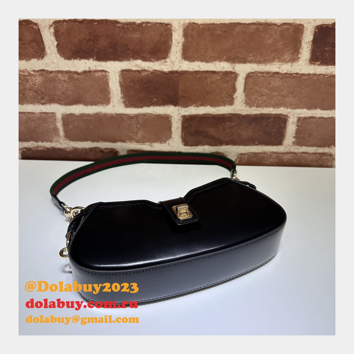 Rosso Ancora Replica Gucci Moon Side Mini Shoulder 786015 Bag
