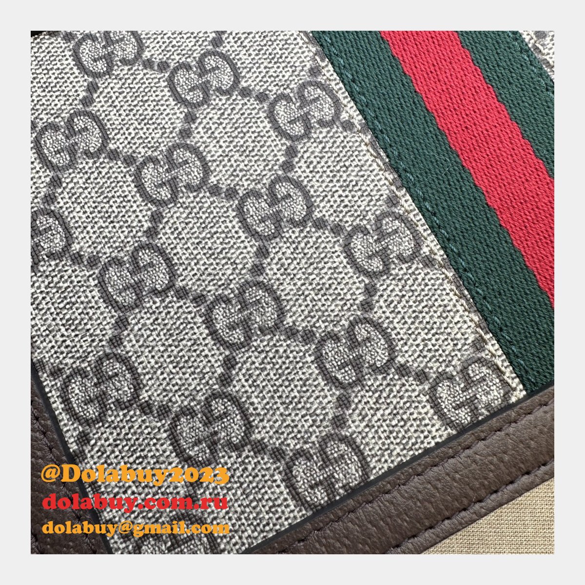 Duplicate Ophidia GG Canvas Gucci 771174 Designer Fake Bag