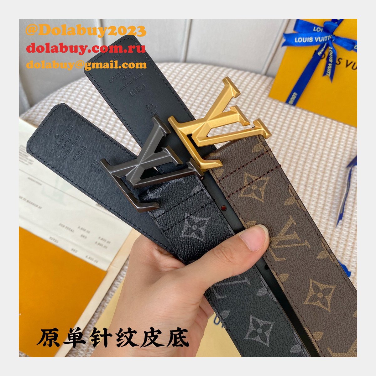 Louis Vuitton Belts 2023 Replica 40mm Belts