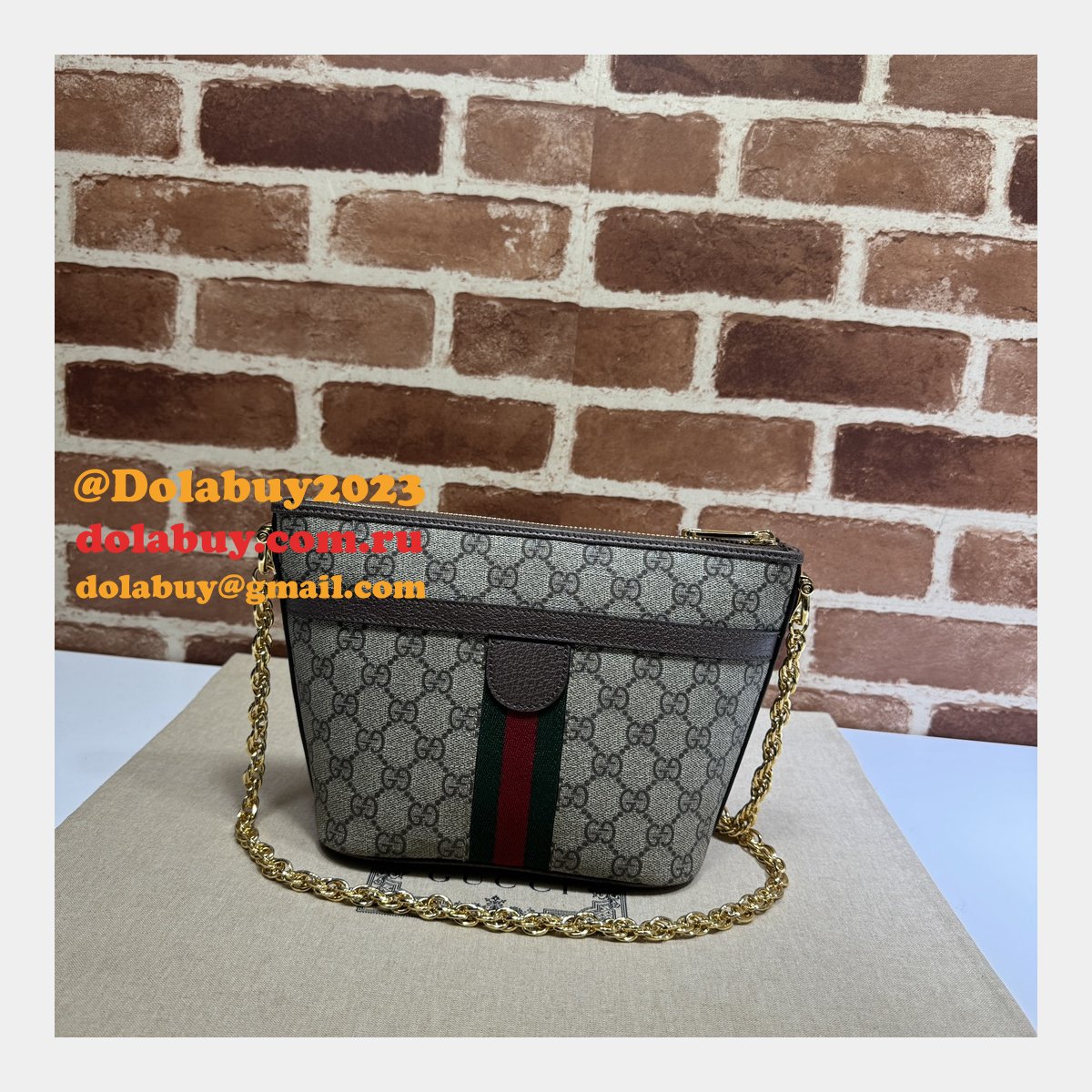 Ophidia GG Perfect Replica Gucci 781397 Shoulder Designer Bag
