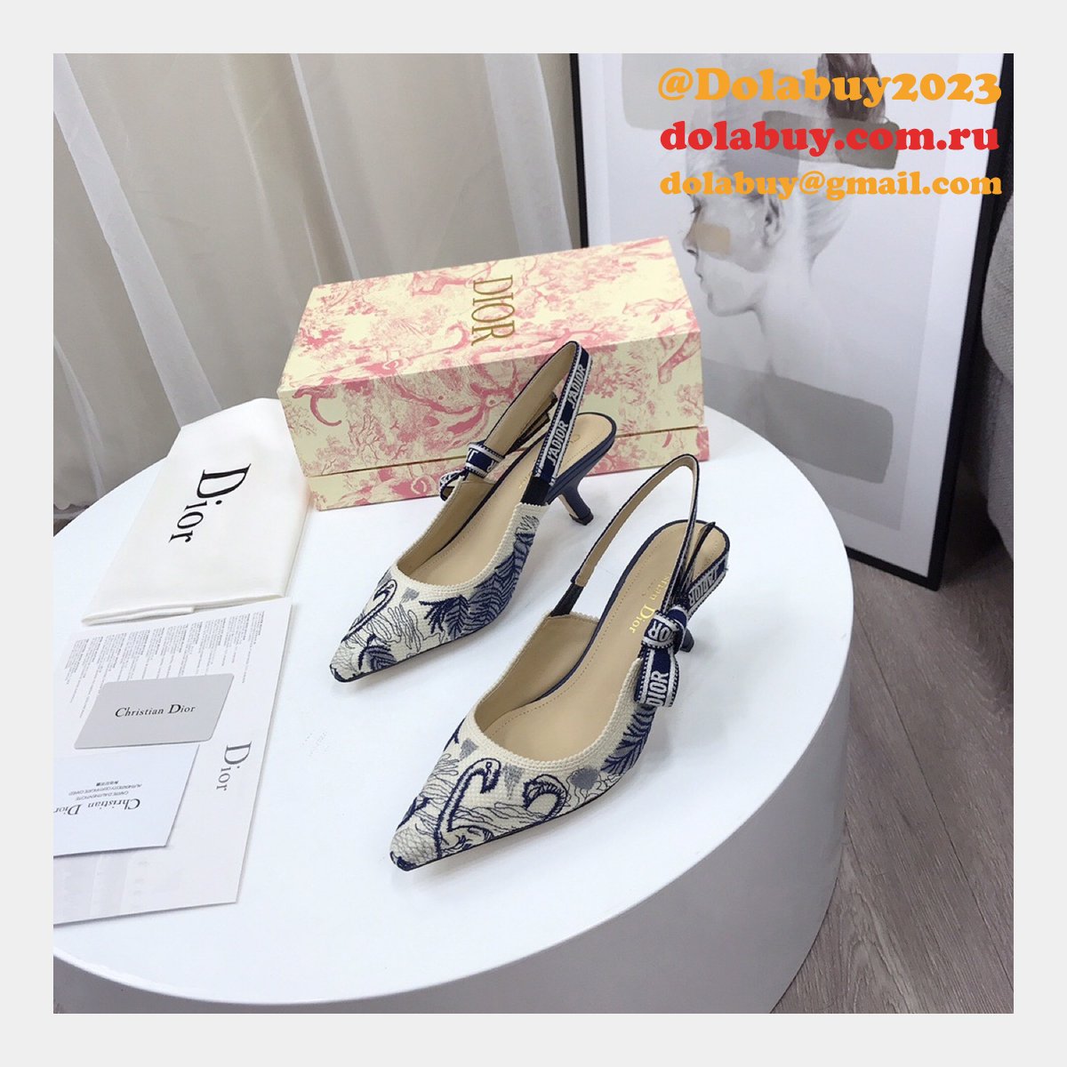 Best Quality Replica Dior WALK''N''DIOR 1:1 Shoes