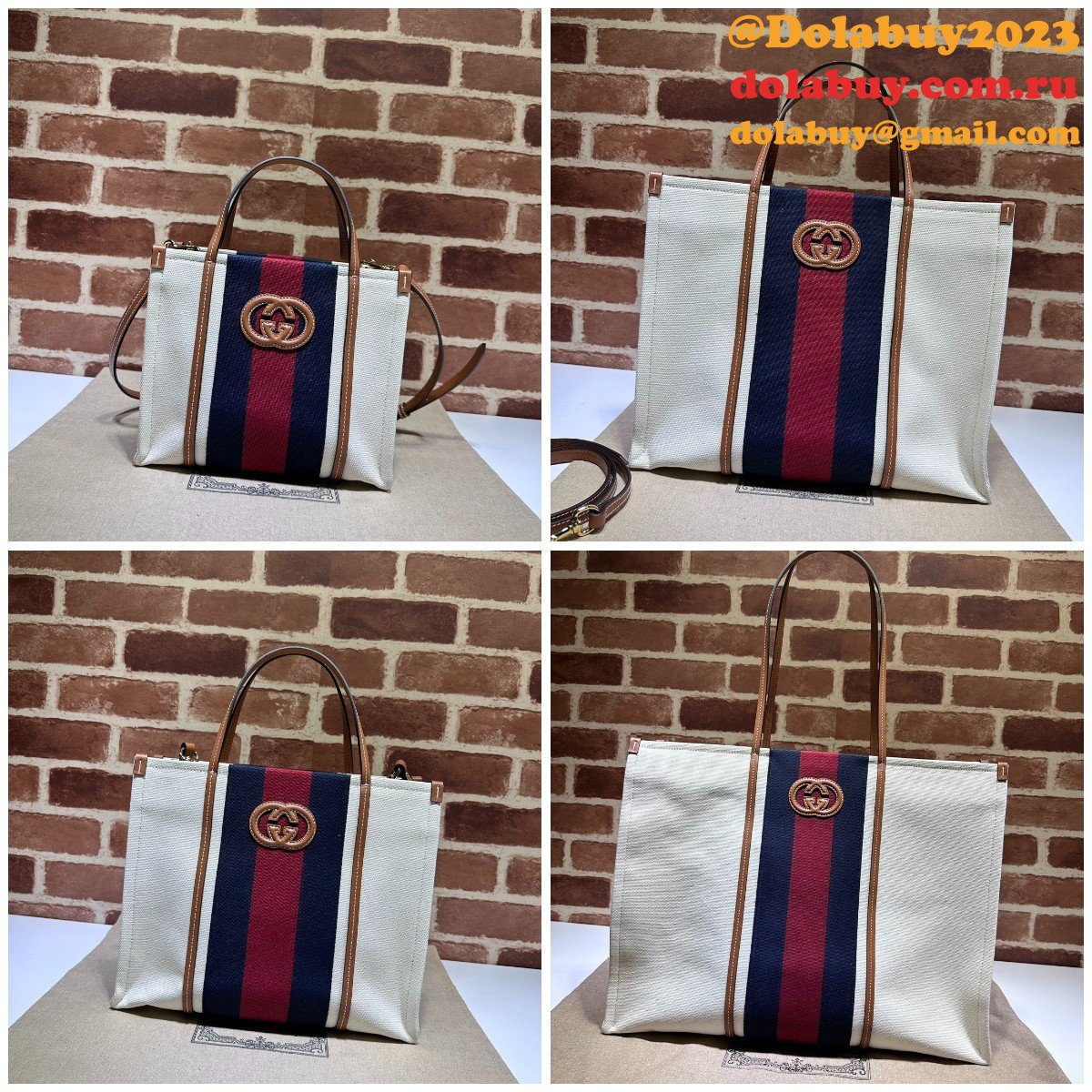 Designer Interlocking G Tote 727735/727728/727721/727701 Gucci Bag