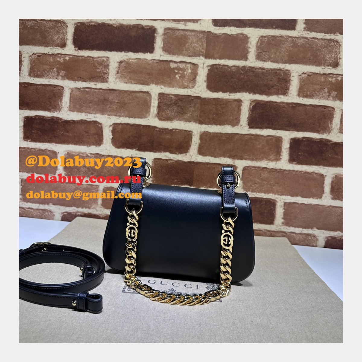 Gucci AAA+ Blondie Chain Shoulder 724645 Wholesale Bag
