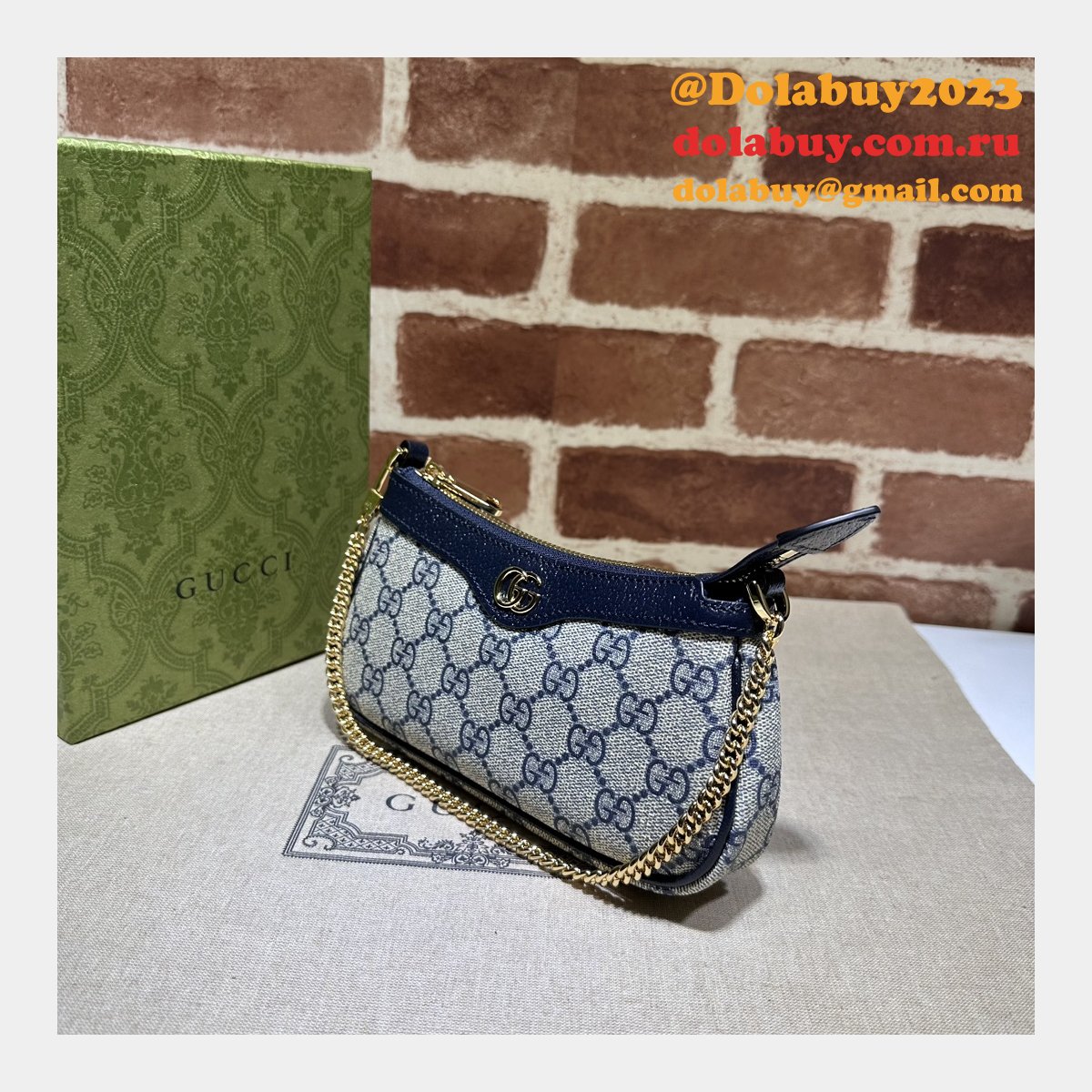 Inspired Ophidia Gucci Designer Supreme 764960 Fake Bag