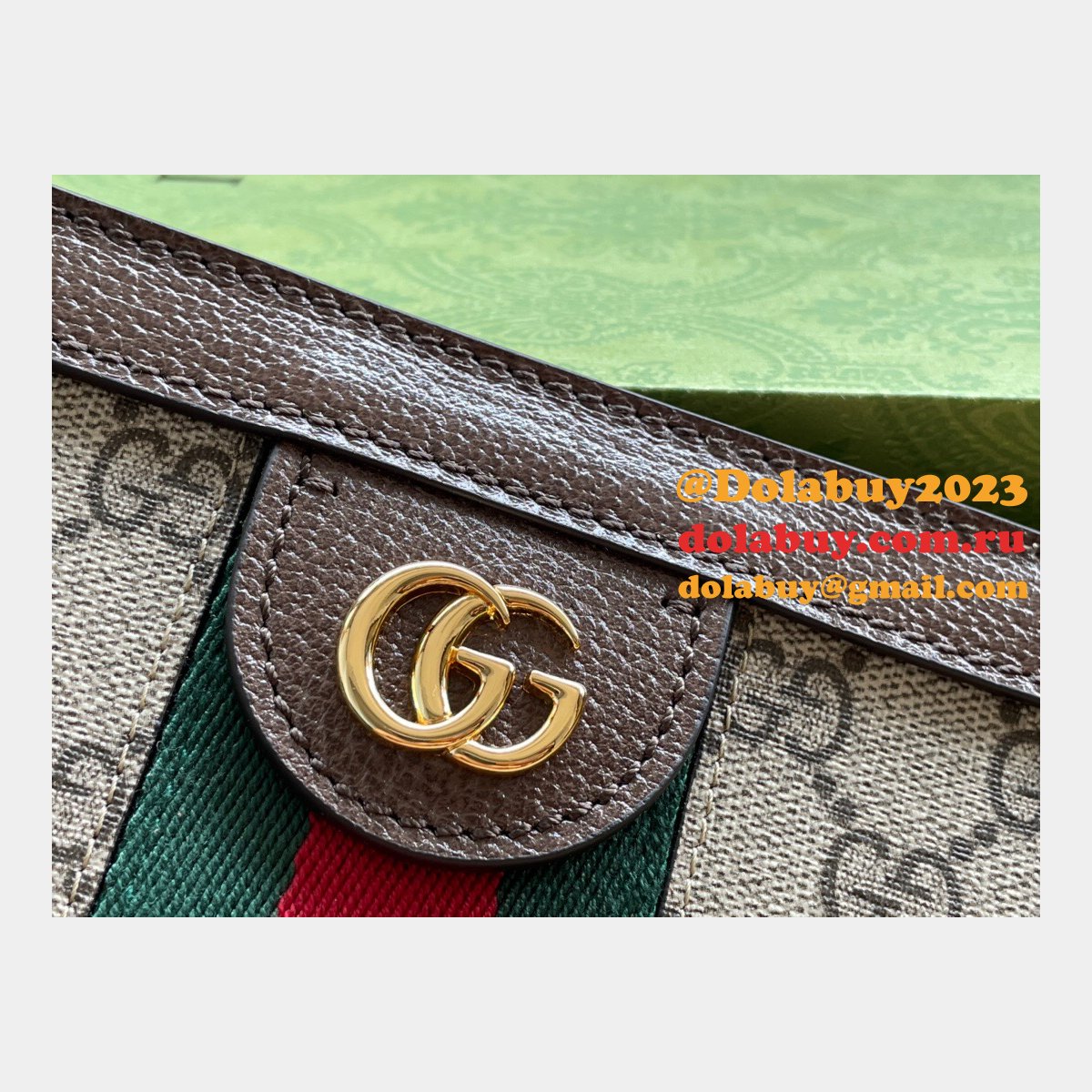 AAA+ Gucci Crossbody Fake Ophidia mini shoulder 602676 Beige bag
