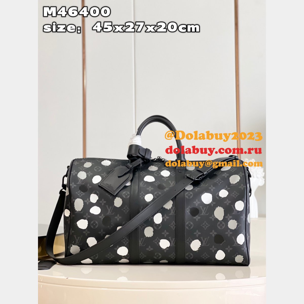 New Louis Vuitton Keep all Monogram Eclipse M46400