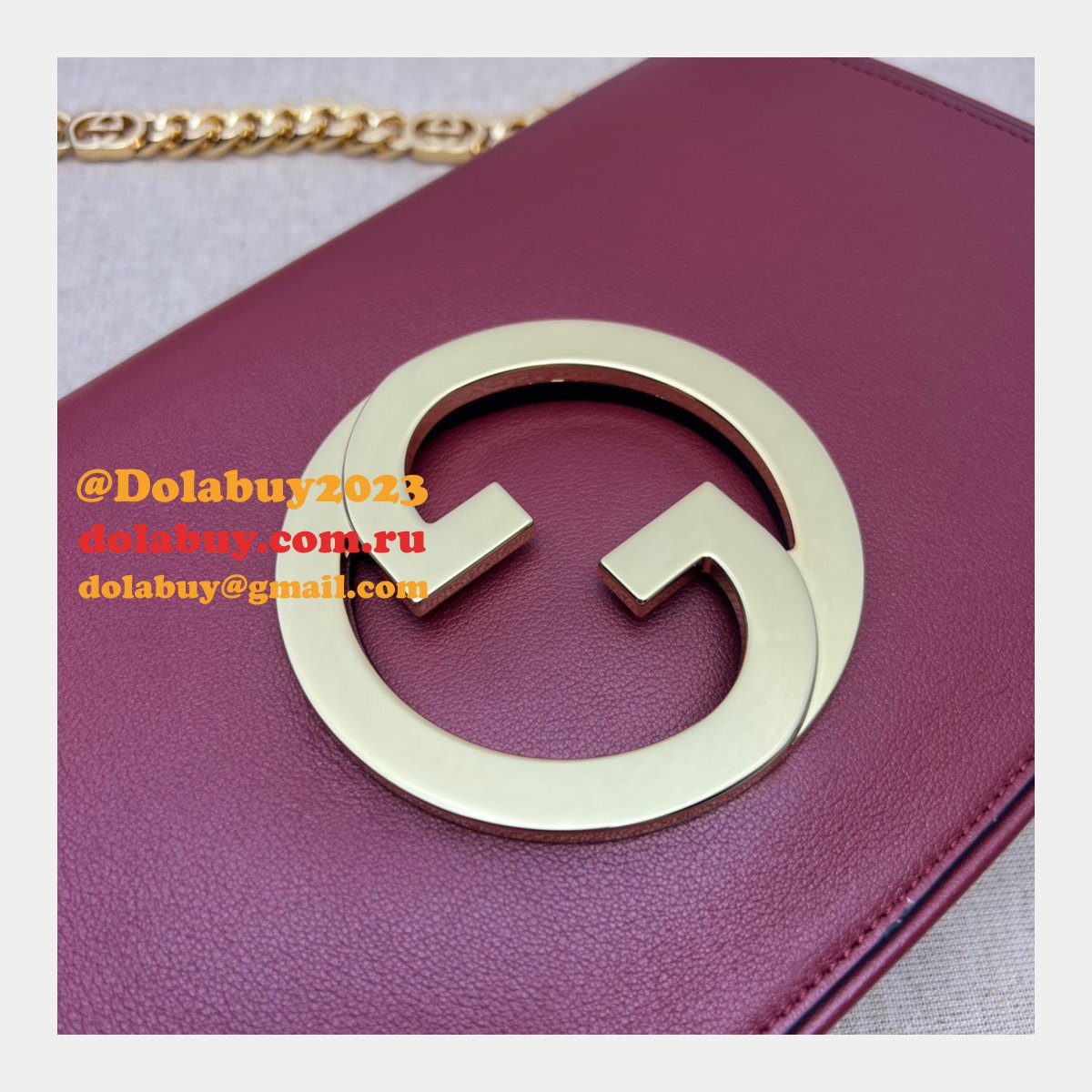 Luxury Gucci Wholesale Blondie shoulder 699268 fake bag