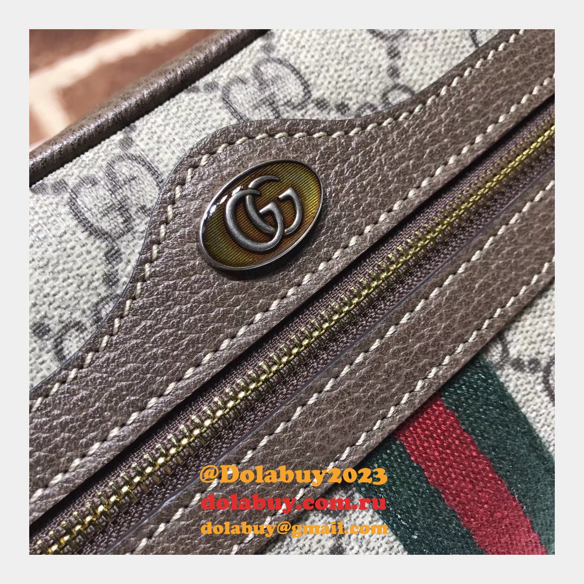 Knockoff Gucci Suede Ophidia Mini 517350 Bag