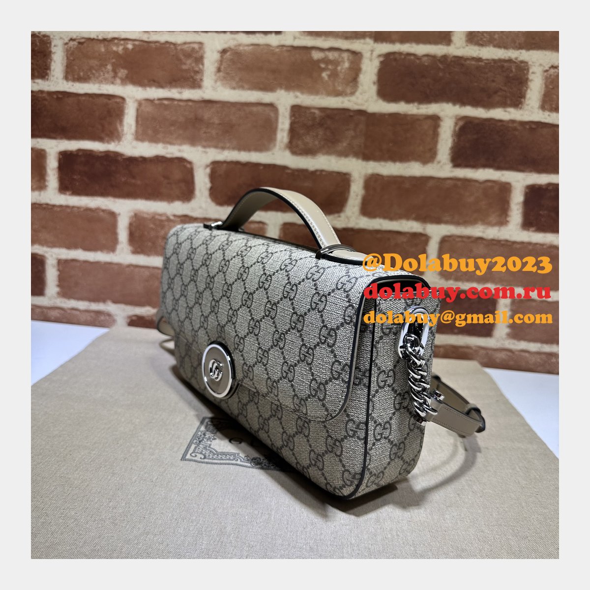 Gucci Designer 739721 Petite GG Crossbody shoulder High Quality Fake Bag