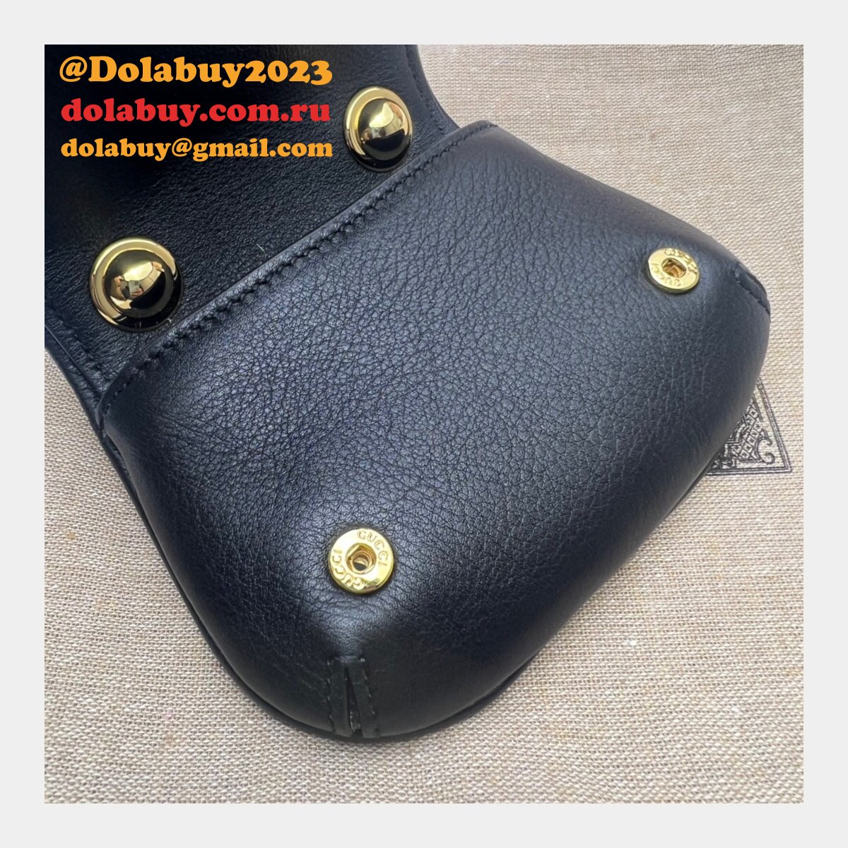 Designer Gucci High Quality 698635 Blondie Card Case Wallet