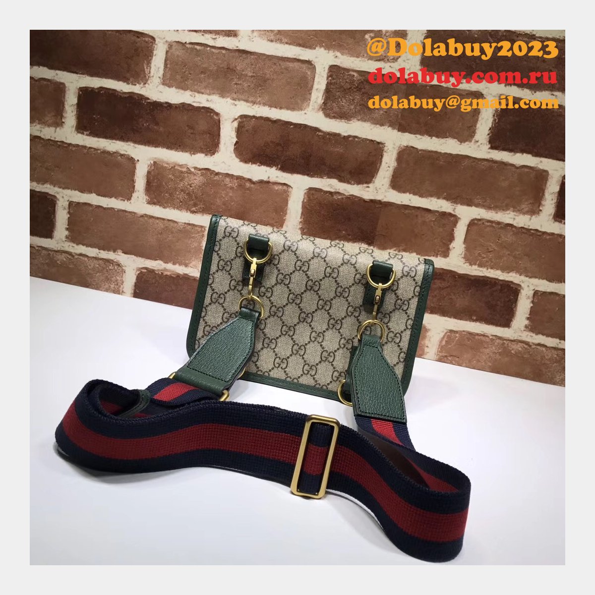 Replica Gucci GG Supreme Neo Vintage Messenger Bag