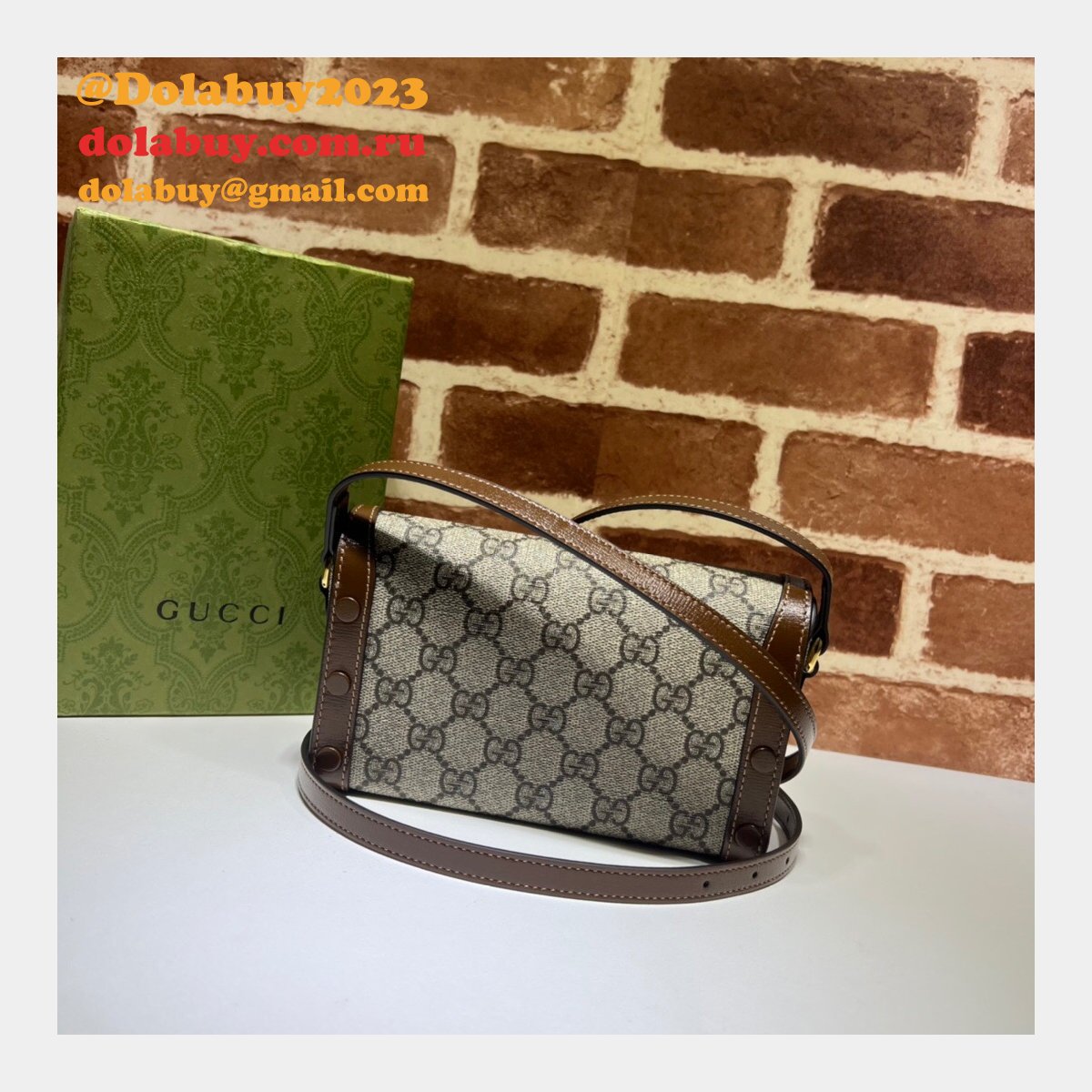 High Quality Gucci Horsebit 1955 AAA+ Replica 699296 Crossbody Bags