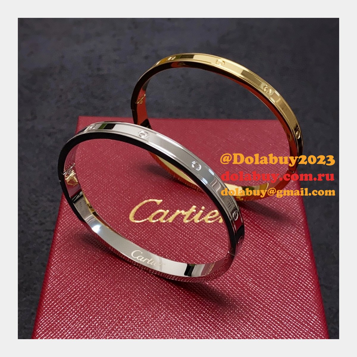 Cheap 1:1 Mirror Cartier love Bracelet Wholesale