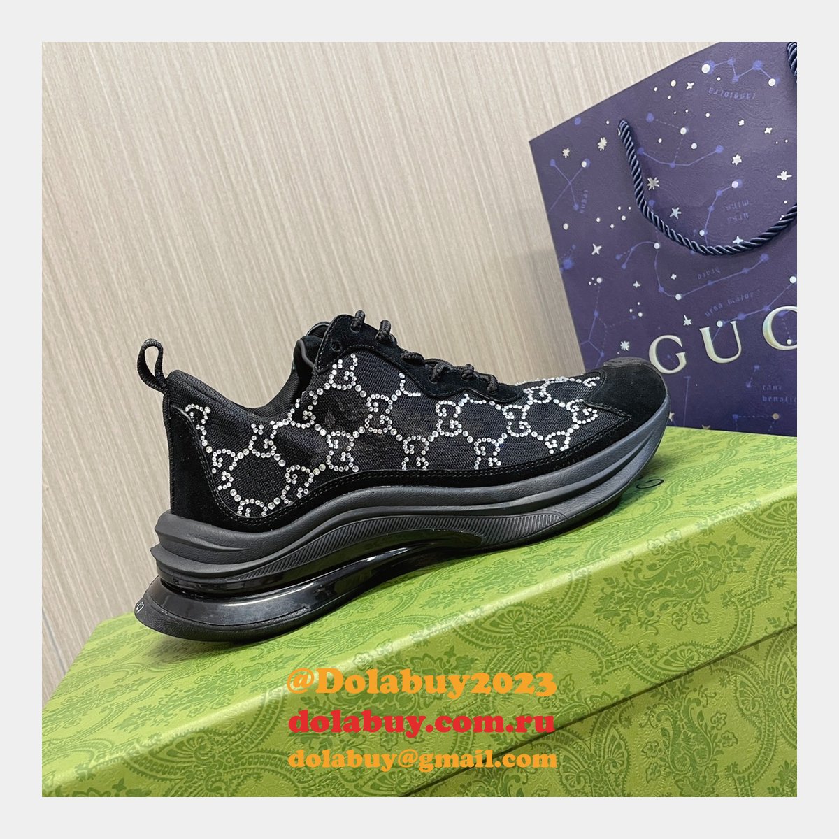 Top Quality WOMEN''S GUCCI RUN SNEAKER Wholesale