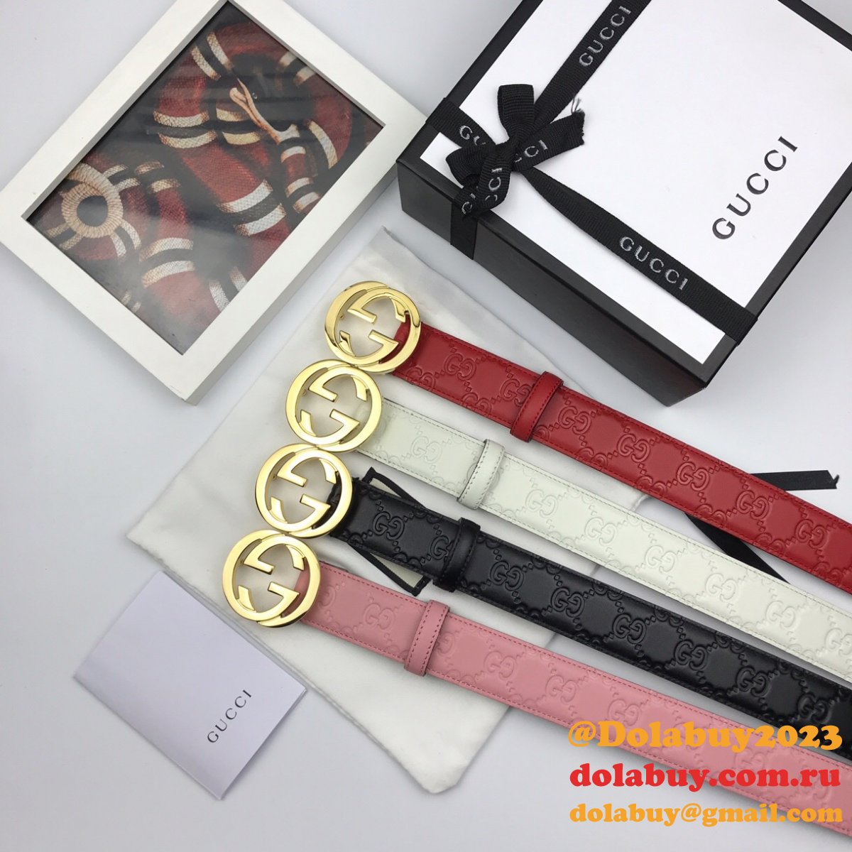 High Quality Gucci Replica Leather Belts