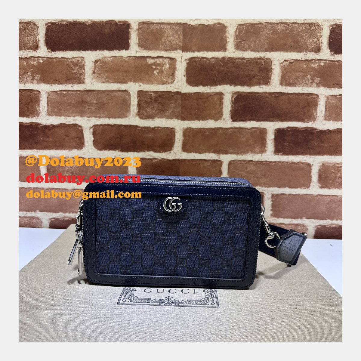 Duplicate Ophidia GG Canvas Gucci 771174 Designer Fake Bag
