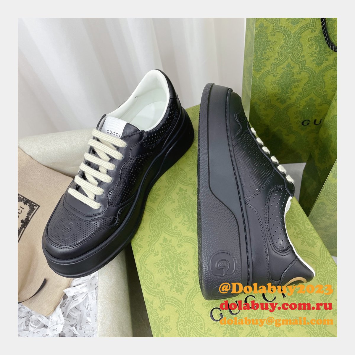 Gucci Replica GG Logo Shoes Online