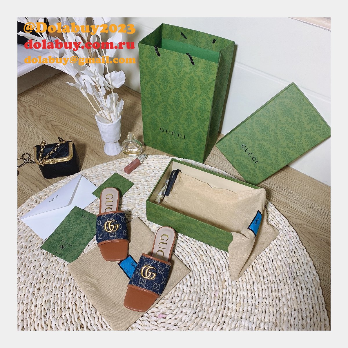 Luxury AAA+ Gucci Replica Calfskin shoes online