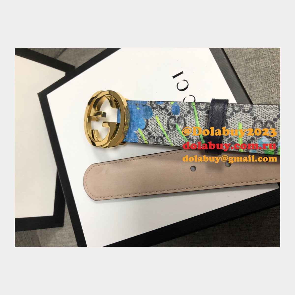 Gucci Belt With Double G Buckle 35mm AAA+