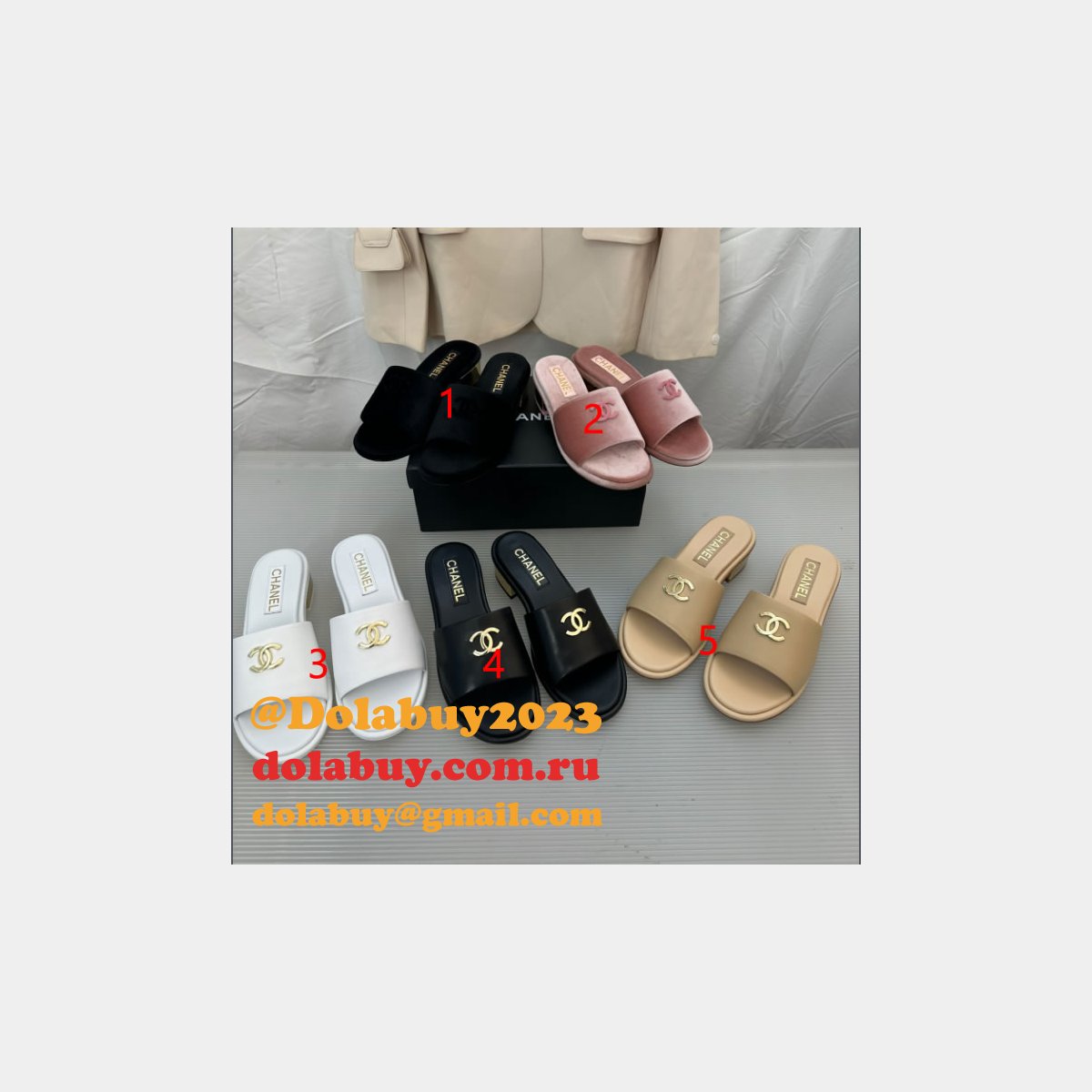 Sandals Slippers Designer High Quality Shoes
