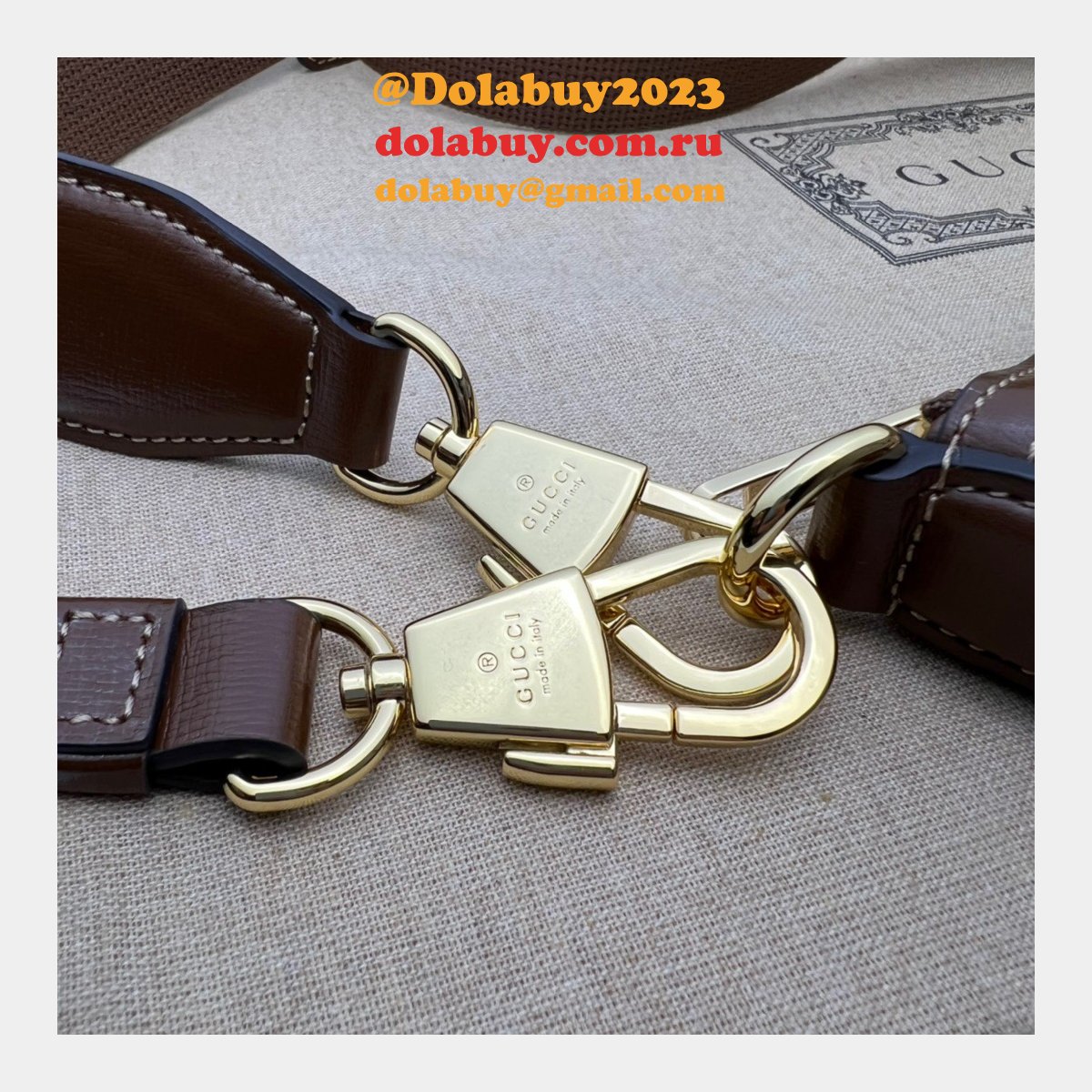 Gucci 7 Star 726833 Messenger Interlocking G Replicas Bag