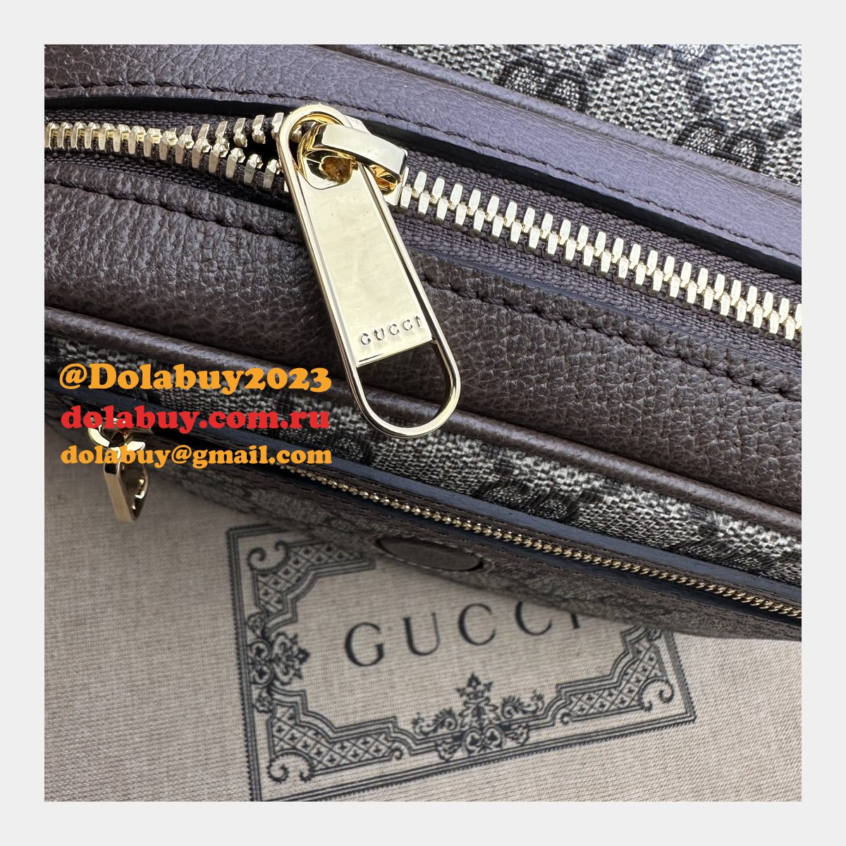 Ophidia 772239 1:1 Mirror GG Gucci Shoulder Knockoff Bag