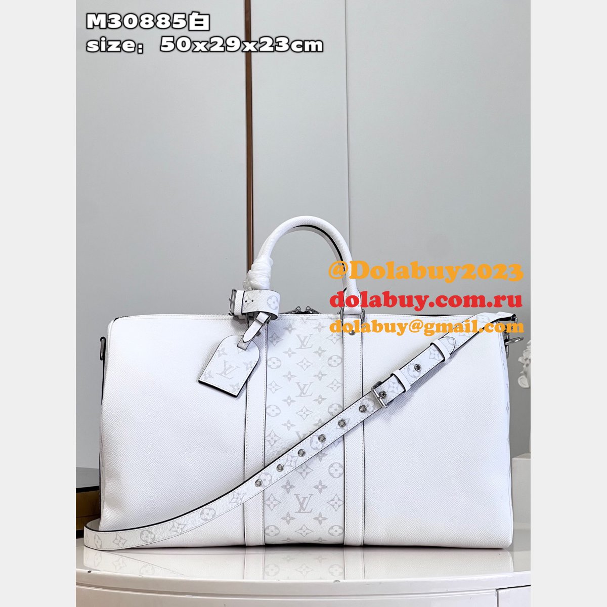UK Louis Vuitton Travel Replica Keepall Bandoulière 50 Taigarama M30885 Bag
