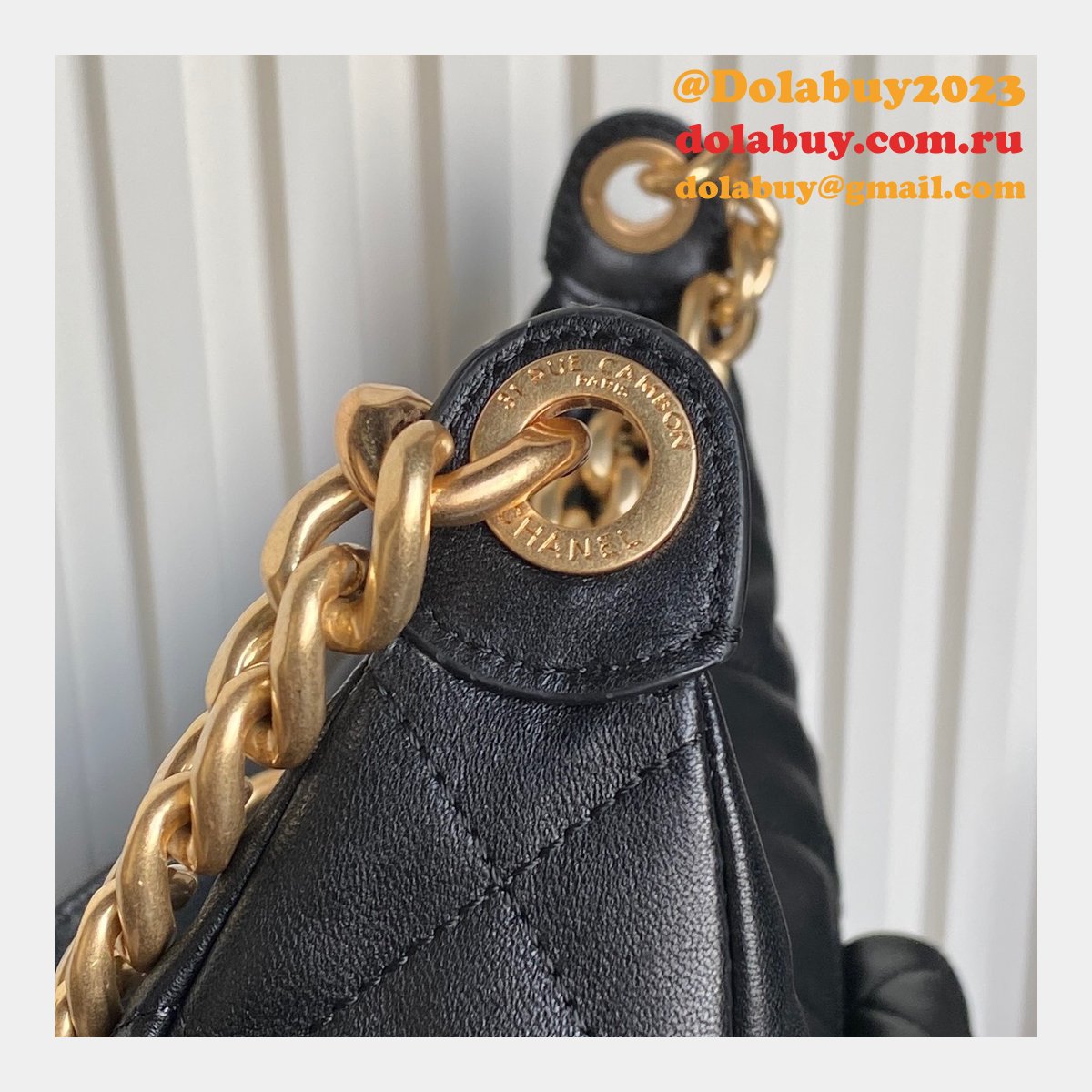 Replica Luxury AS5302 Maxi Hobo Shiny Bag