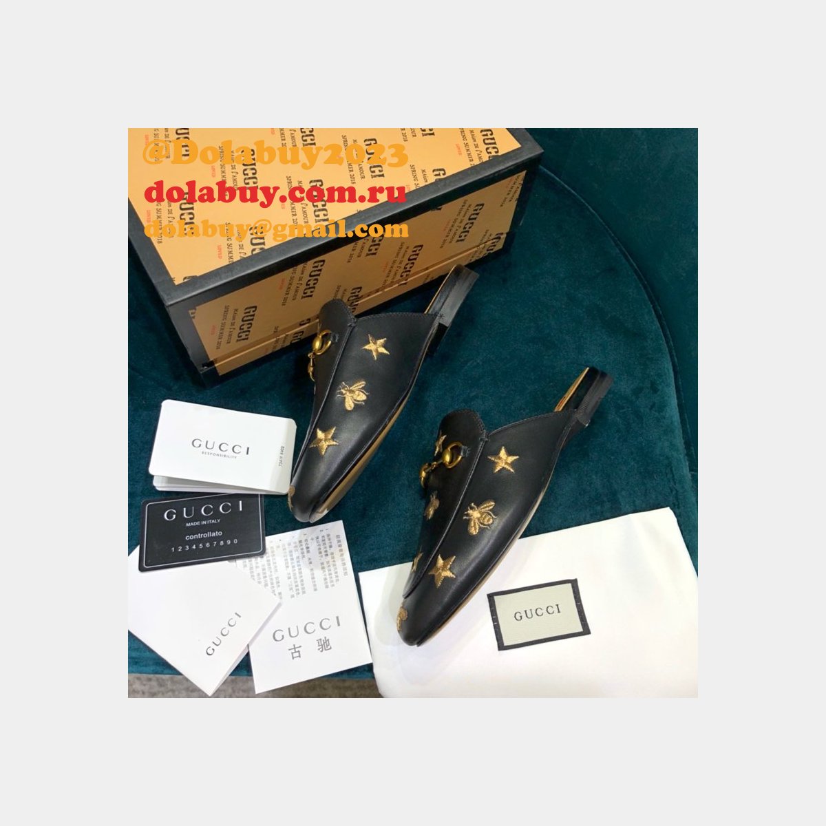Top Gucci Loafers Slipper 001