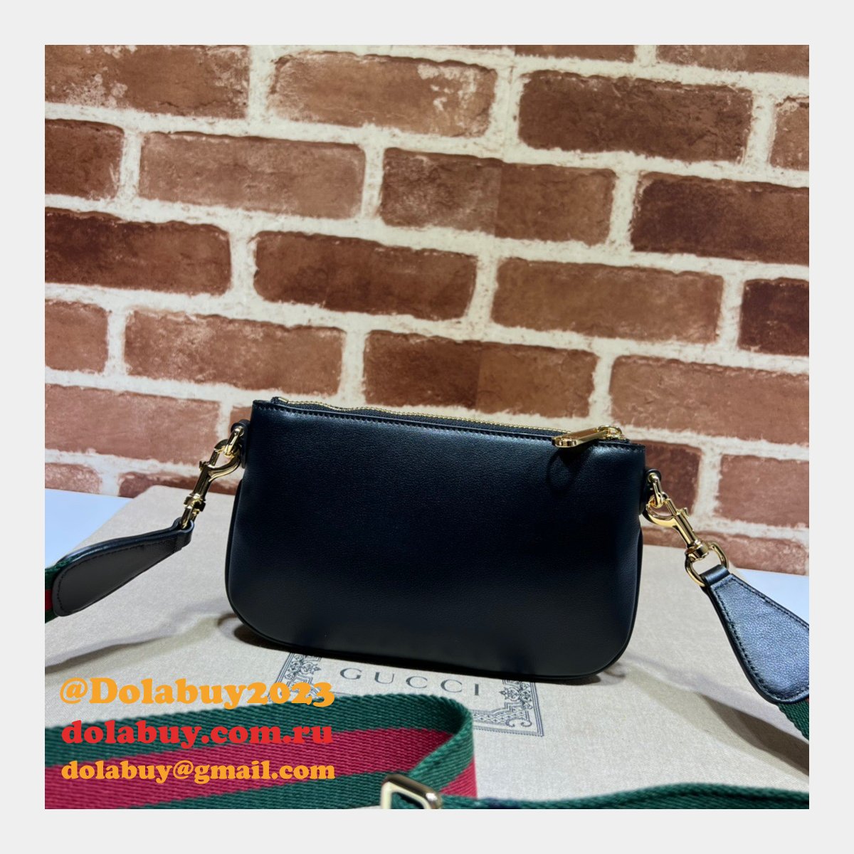 Gucci 724599 Blondie 1:1 Mirror Black 7 Star Bag