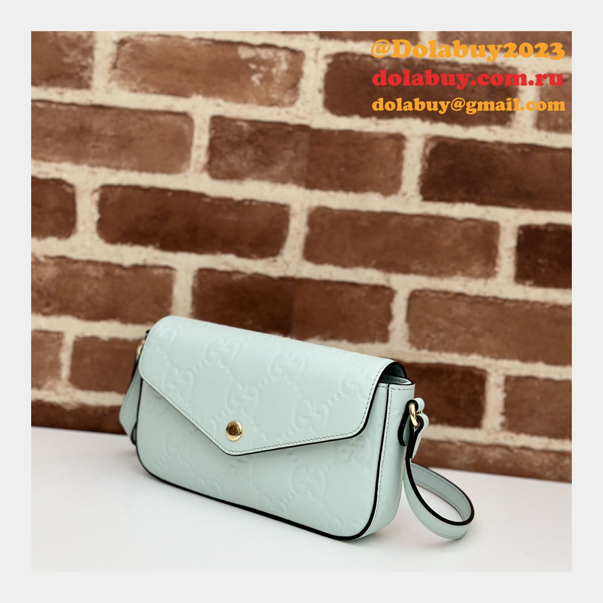 GG 1:1 Mirror Gucci Super Mini Shoulder 772794 Replicas Bag