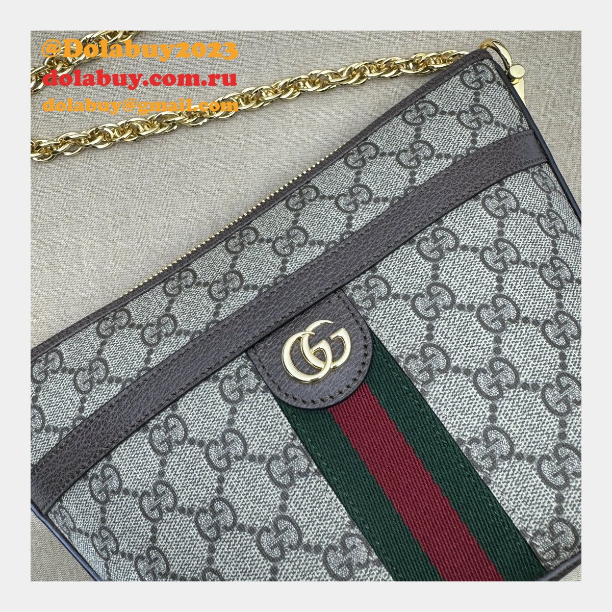 Ophidia GG Perfect Replica Gucci 781397 Shoulder Designer Bag