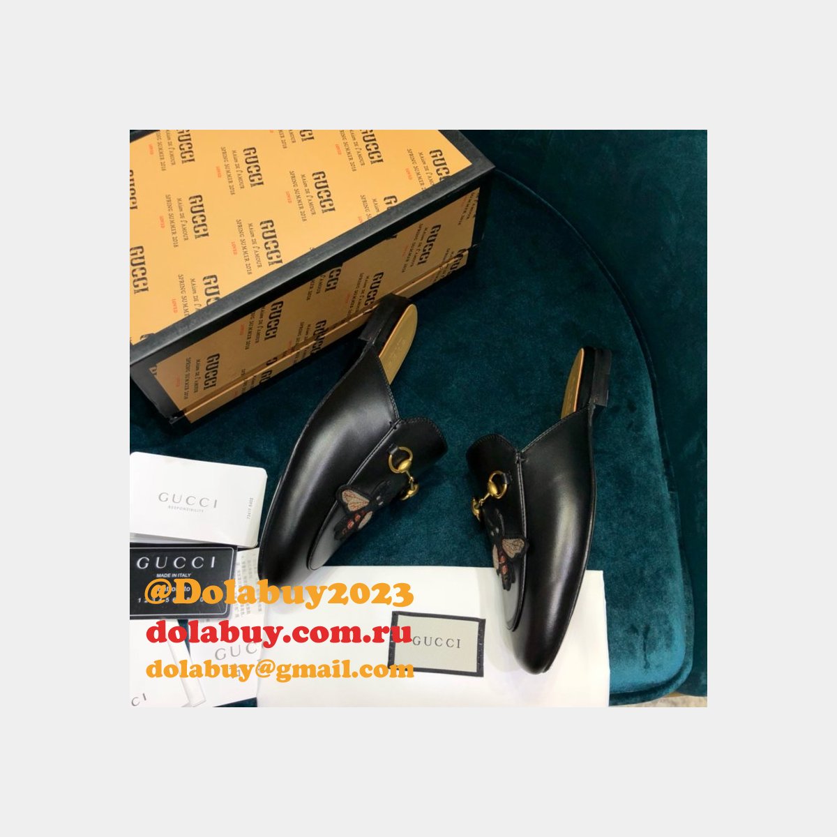 Top Gucci Loafers Slipper 003