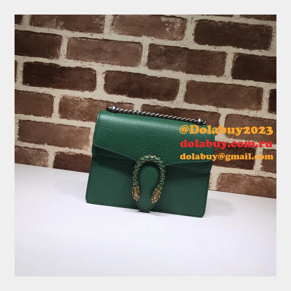 7 Star Gucci Replica Dionysus leather mini 421970 bag