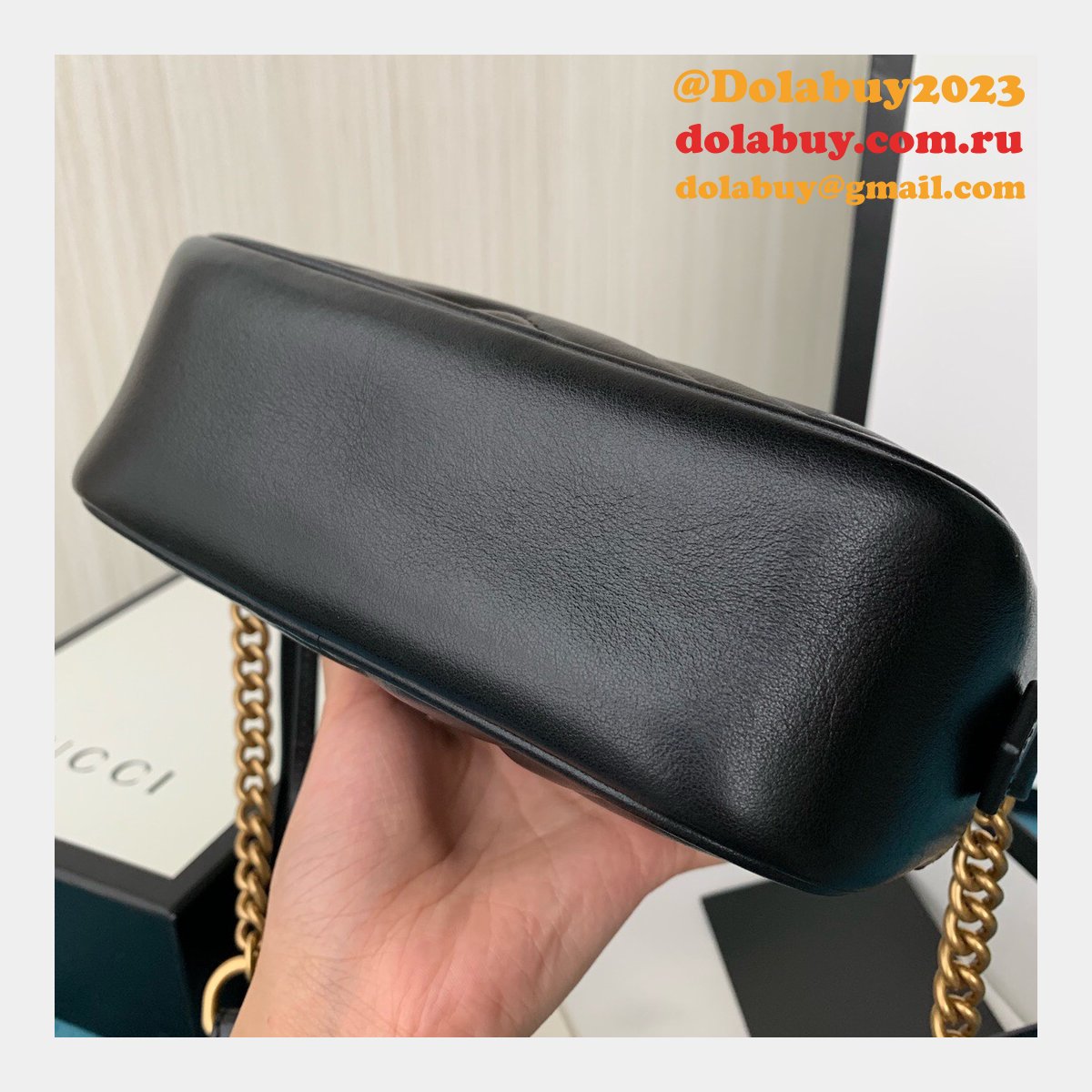Gucci Replica GG Marmont matelassé mini 448065 bag