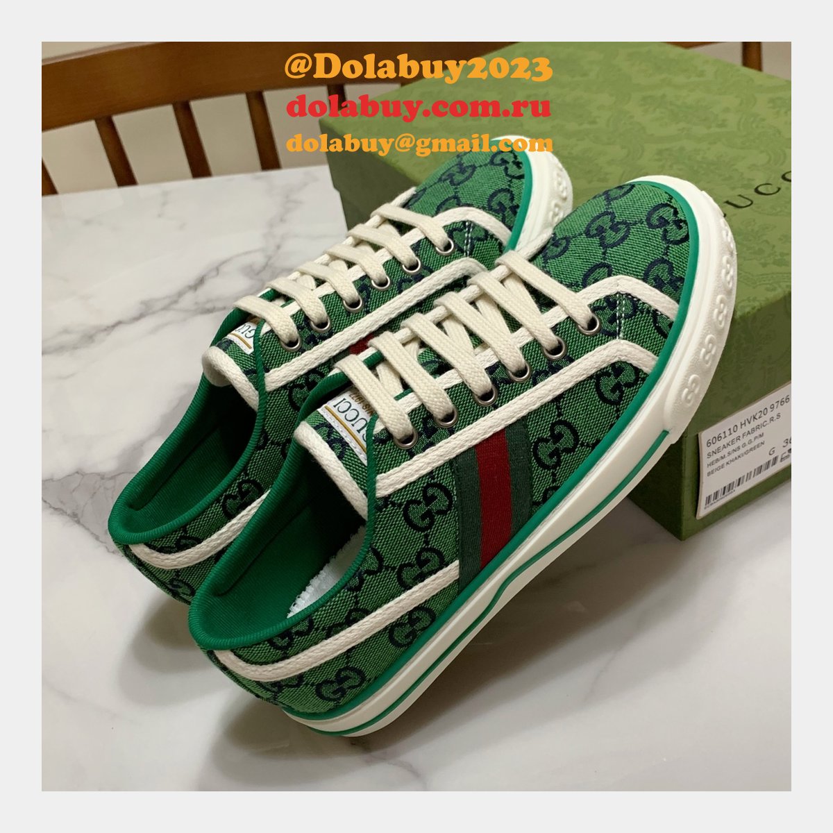 Replica Gucci Canvas Shoes 1977 Series Women/Men Quality For Sale