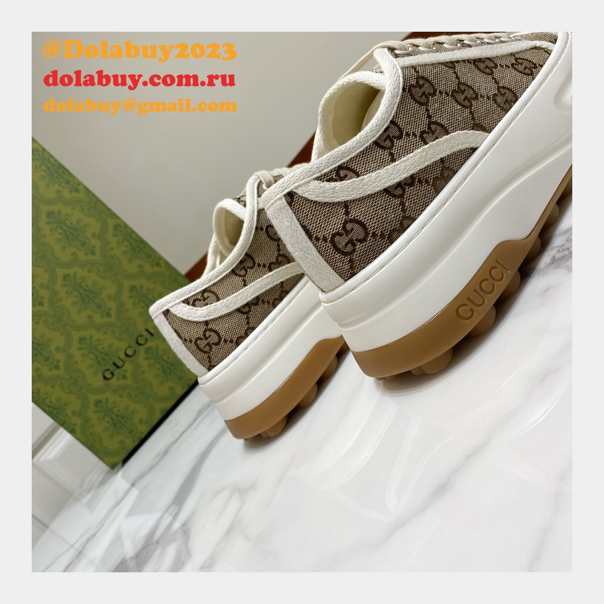 Buy Dolabuy Gucci Gu7 Platform Casual Women/Men Replica Shoes