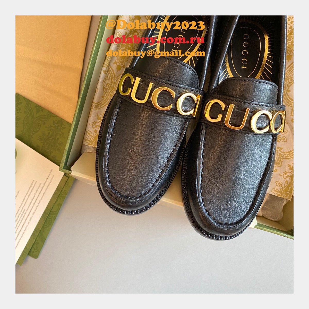 Luxury Gucci New Top Quality Loafers Replica Shoes