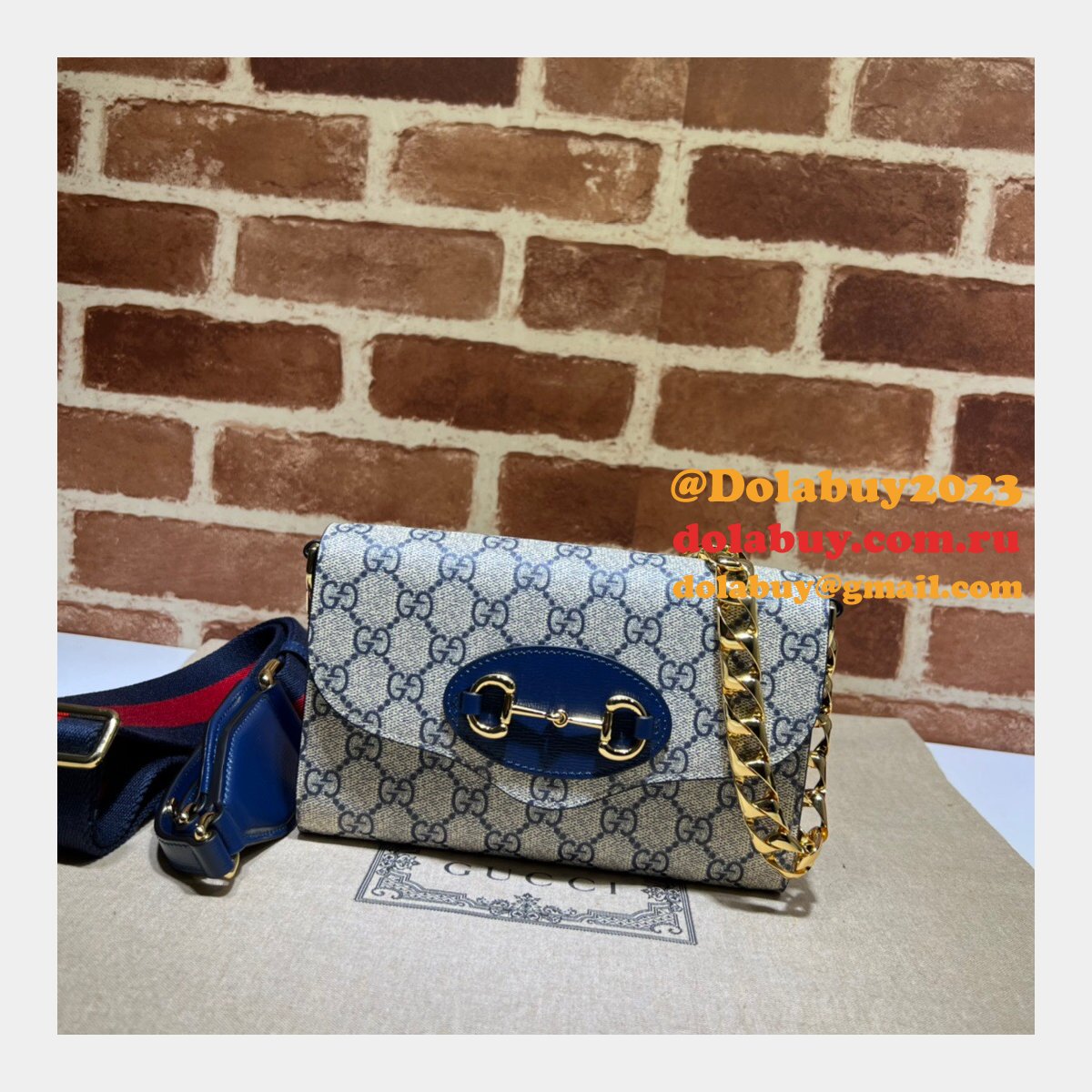 Gucci Designer Horsebit 1955 Crossbody Women Best 724713 Bag