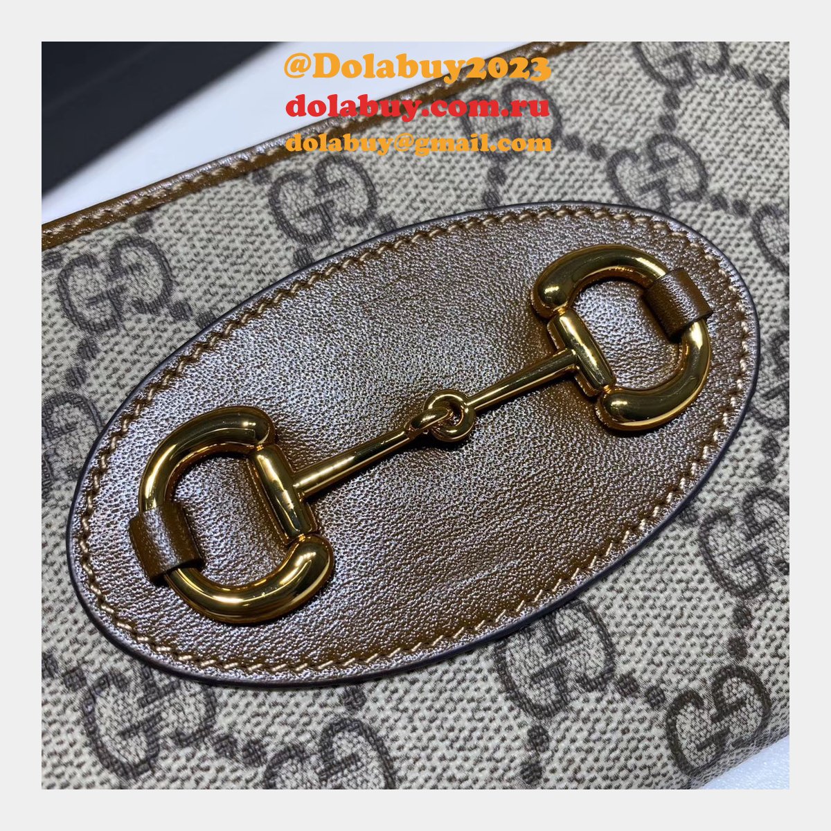 Best Gucci Replica 621889  1955 Horsebit zip around wallet